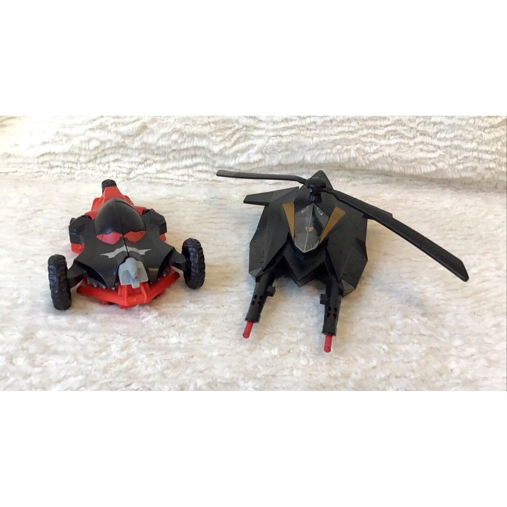 Batman Toys The Dark Knight Helicopter & Combat Bustertank DC Comics Bruce Wayne
